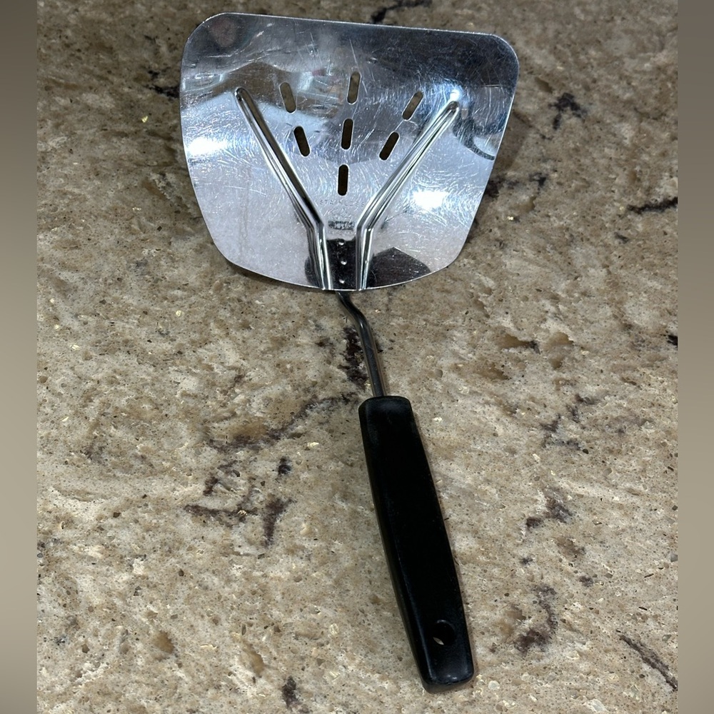 Vintage FOLEY Stainless Steel Slotted Turner